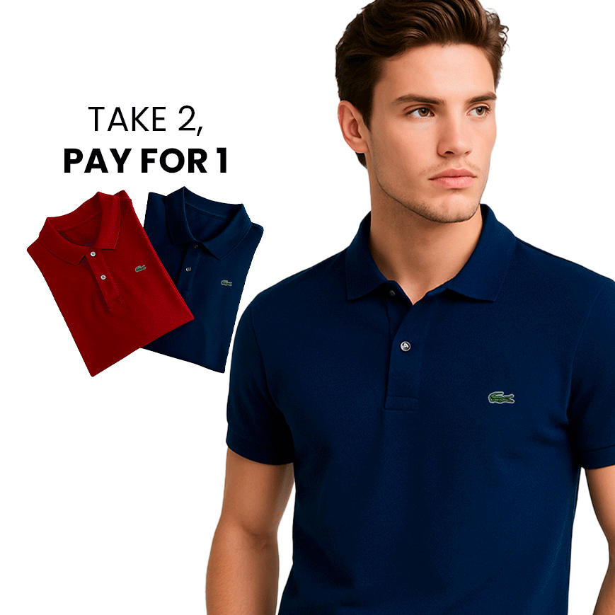 [TAKE 2, PAY FOR 1] 2-PIECE SET PREMIERE POLO SHIRTS LCT